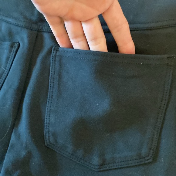 Soft Surroundings Perfect Ponte Black Boot Cut Pull On Pants - Picture 7 of 8